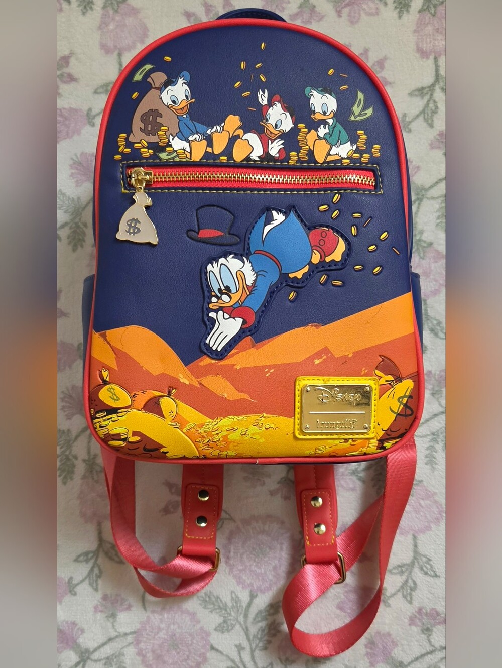 Loungefly Disney DuckTales Gold Coins Mini Backpack